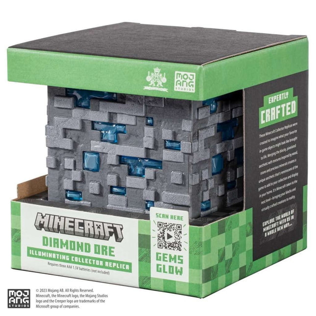 Minecraft - Cubo di Diamante Illuminante - L’emporio dell’avventuriero
