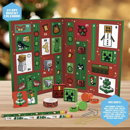 Minecraft – Stationery Calendario dell'Avvento - L’emporio dell’avventuriero
