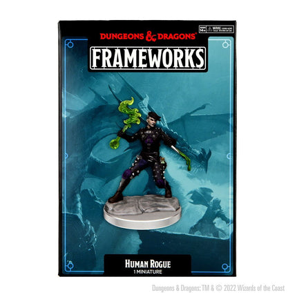 Miniatura D&D Frameworks - Human Rogue Female - L’emporio dell’avventuriero