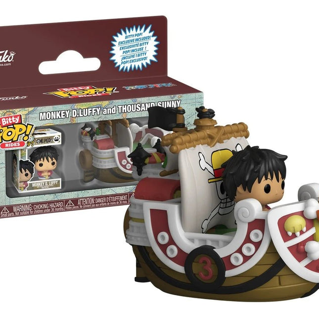 One Piece Bitty Pop! Ride – Thousand Sunny con Luffy - L’emporio dell’avventuriero