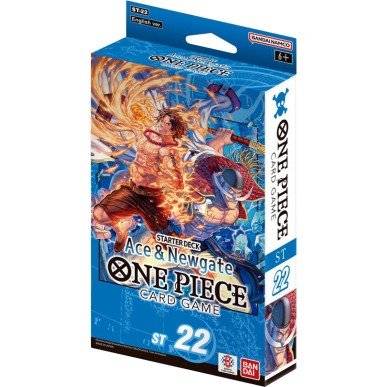 One Piece Card Game – Starter Deck ST - 22 Ace & Newgate (Edizione Inglese) - L’emporio dell’avventuriero