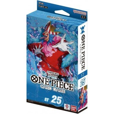 One Piece Card Game – Starter Deck ST - 25 Blu “Buggy” (Edizione Inglese) - L’emporio dell’avventuriero