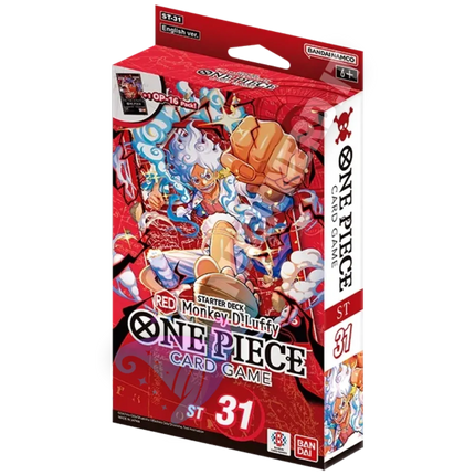 One Piece Card Game – Starter Deck ST-31 Red Monkey D.Luffy ENG - L’emporio dell’avventuriero