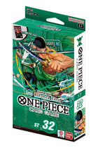 One Piece Card Game – Starter Deck ST-32 Green Roronoa Zoro ENG - L’emporio dell’avventuriero