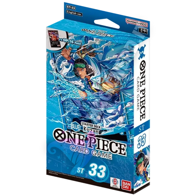 One Piece Card Game – Starter Deck ST-33 Blue Kuzan ENG - L’emporio dell’avventuriero
