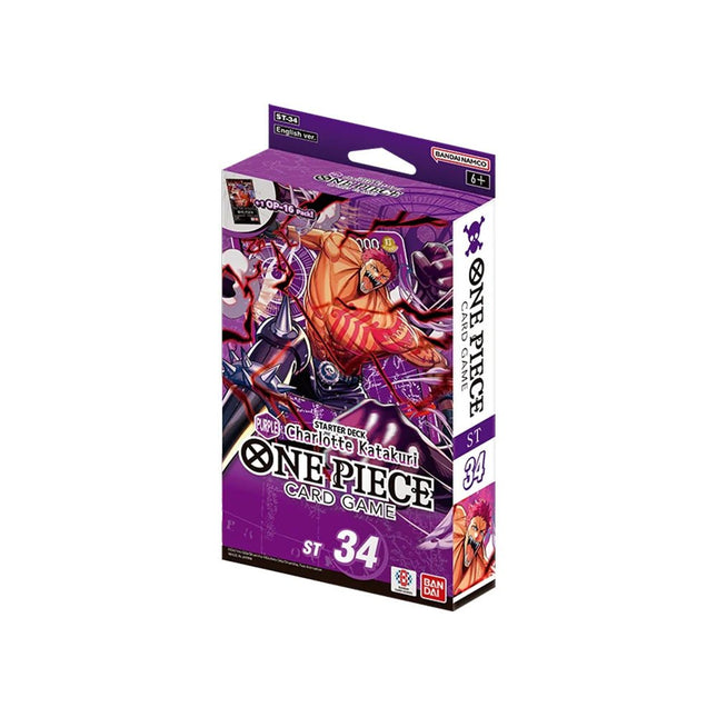One Piece Card Game – Starter Deck ST-34 Purple Katakuri ENG - L’emporio dell’avventuriero