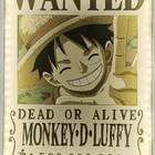 One Piece Wall Light a LED - Poster Wanted di Luffy - L’emporio dell’avventuriero