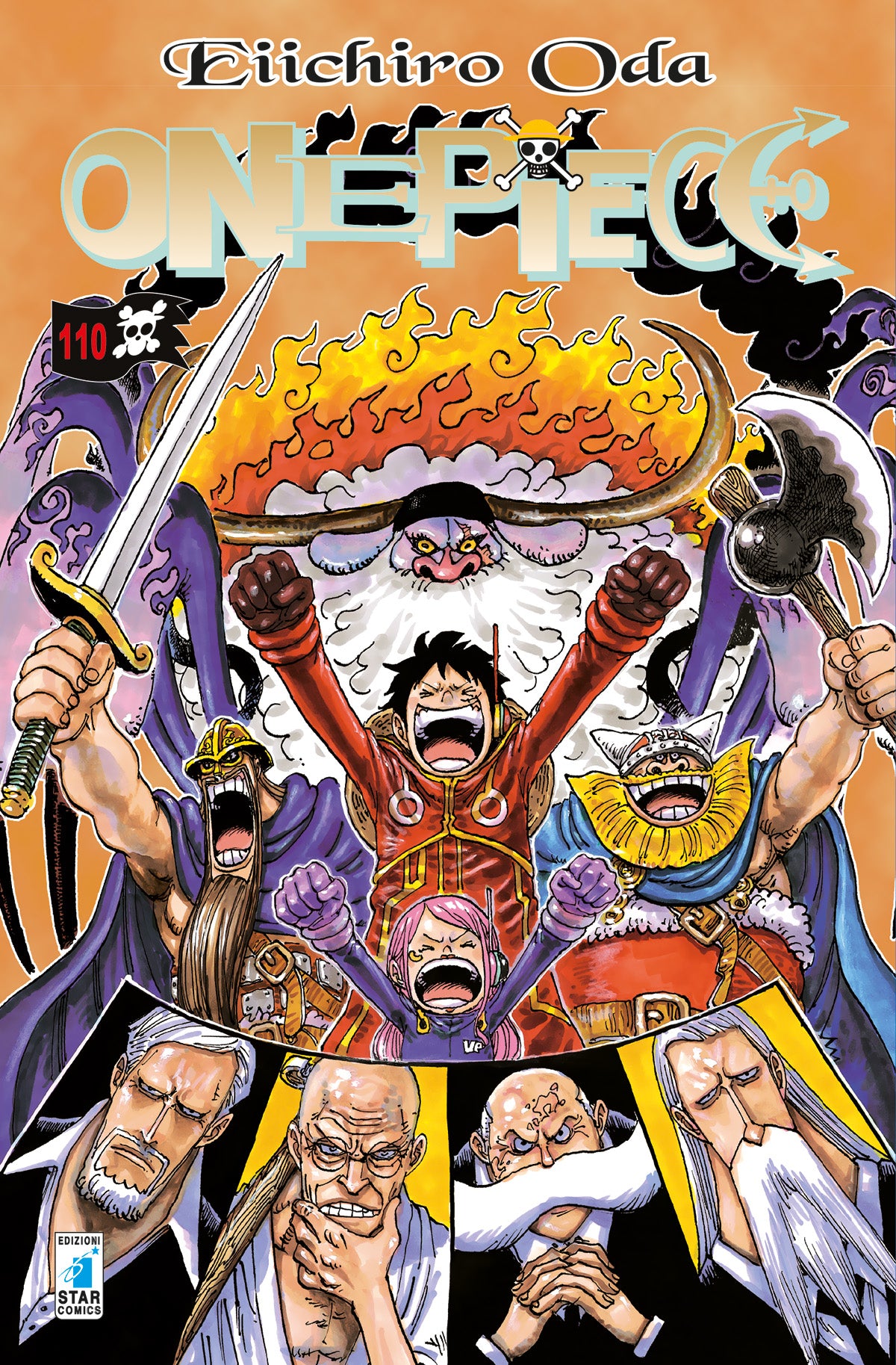 One Piece 110 – Edizione regular ITA Star Comics – copertina ufficiale