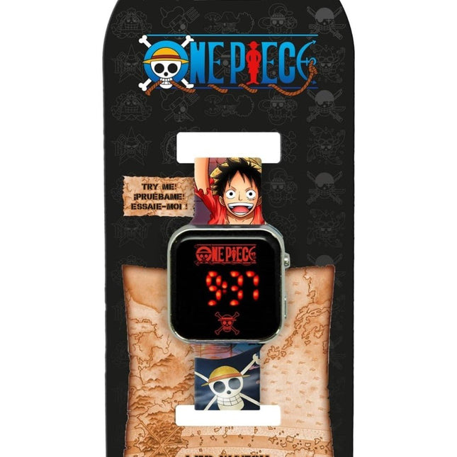Orologio da Polso Digitale a LED One Piece - Luffy - L’emporio dell’avventuriero