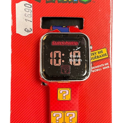 Orologio Digitale da Polso Super Mario - L’emporio dell’avventuriero