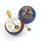 Palla di Natale Harry Potter Hogwarts con ciondolo - L’emporio dell’avventuriero