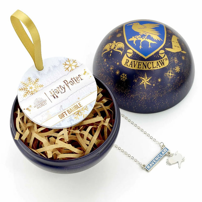 Pallina di Natale Harry Potter Corvo Nero Ravenclaw - L’emporio dell’avventuriero