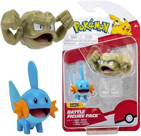 Pokemon Battle Figure Pack - Mudkip & Geodude - L’emporio dell’avventuriero