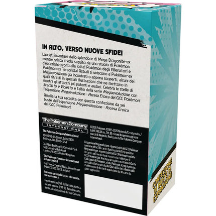 Pokémon Bundle 6 buste Megaevoluzione - Ascesa Eroica - L’emporio dell’avventuriero