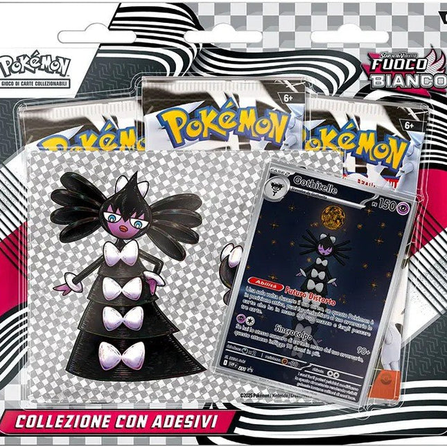 Pokémon – Collezione Fuoco Bianco con Adesivi - L’emporio dell’avventuriero