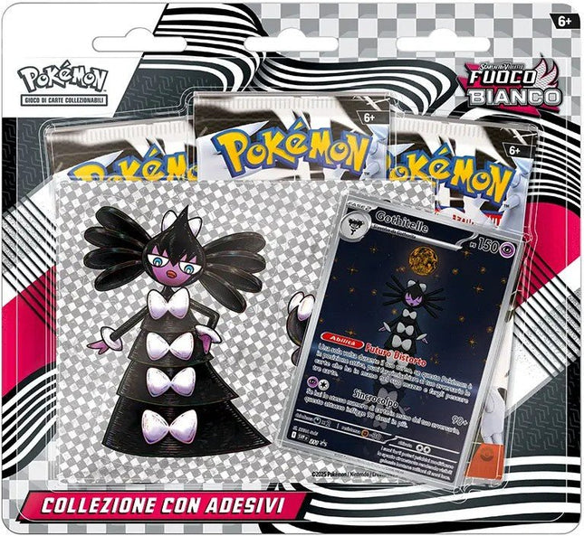Pokémon – Collezione Fuoco Bianco con Adesivi - L’emporio dell’avventuriero