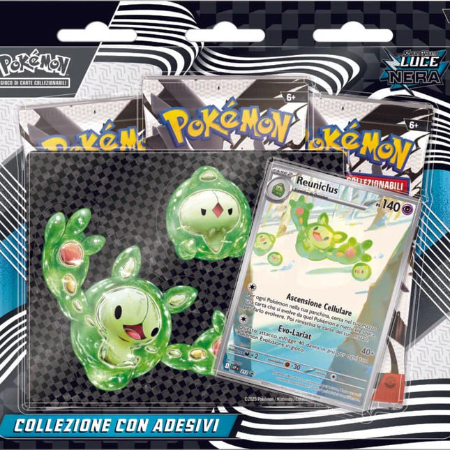 Pokémon – Collezione Luce Nera con Adesivi - L’emporio dell’avventuriero