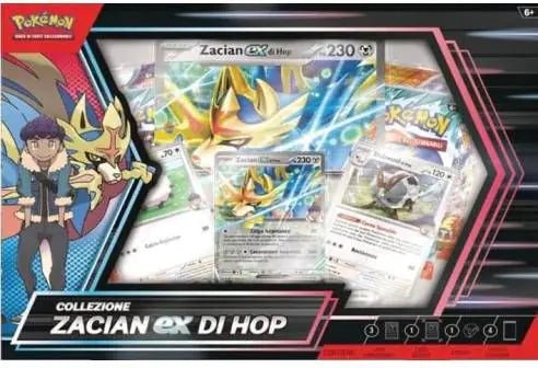 Pokèmon Collezione Zacian EX di Hop ITA - L’emporio dell’avventuriero