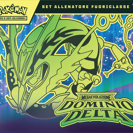 Set Allenatore Fuoriclasse Pokémon Megaevoluzione Dominio Delta M6 italiano - Mega Rayquaza