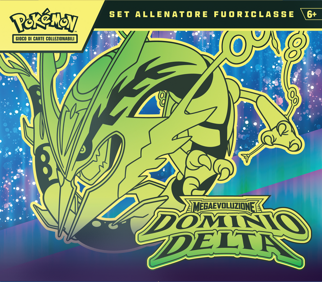 Set Allenatore Fuoriclasse Pokémon Megaevoluzione Dominio Delta M6 italiano - Mega Rayquaza