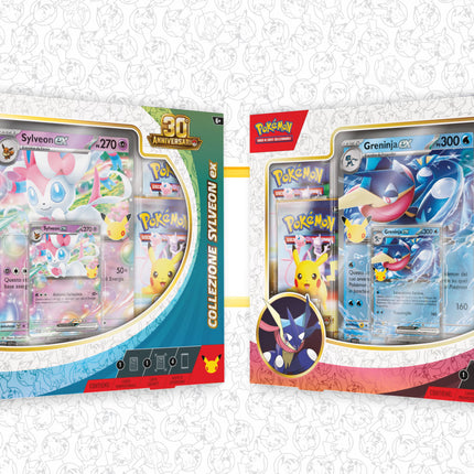 Preordine Pokèmon 30° Anniversario - Collezione Greninja-ex & Sylveon-ex (IT)