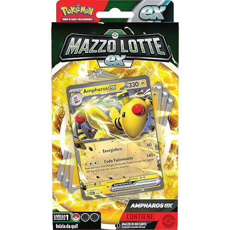 Pokemon Mazzo Lotte EX Ampharos & Lucario - L’emporio dell’avventuriero