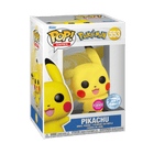Pokémon – Pikachu Saluta (Flocked) – Funko POP! n°553 - L’emporio dell’avventuriero