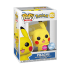 Pokémon – Pikachu Saluta (Flocked) – Funko POP! n°553 - L’emporio dell’avventuriero