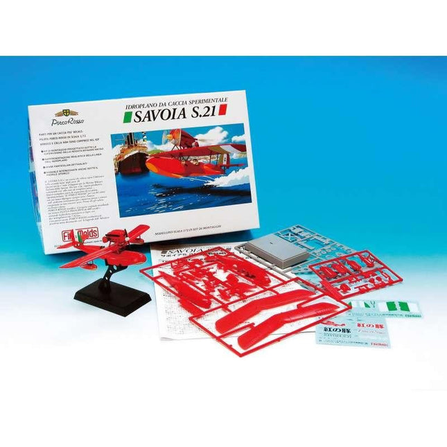 Porco Rosso – Savoia S.21 Hydravion Type 1/72 – Model Kit - L’emporio dell’avventuriero