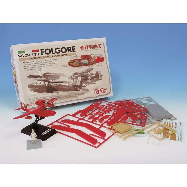Porco Rosso – Savoia S.21F V2 + Figura Fio 1/72 – Model Kit - L’emporio dell’avventuriero