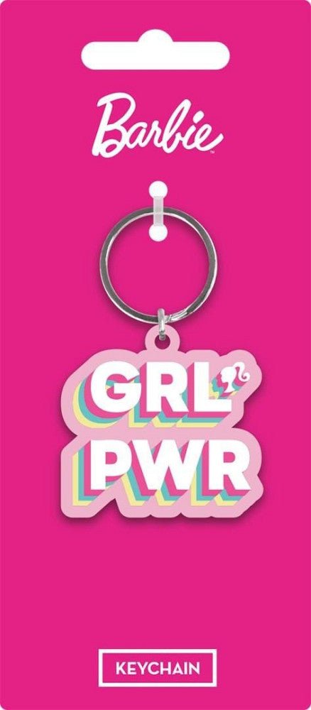 Portachiavi Barbie - GRL PWR - L’emporio dell’avventuriero