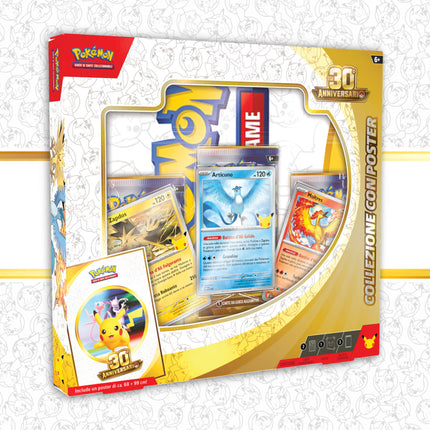 Preordine Pokemon 30° Anniversario - Collezione con Poster