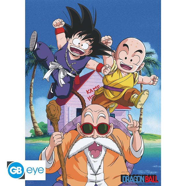 Poster Dragon Ball - Kame Team - L’emporio dell’avventuriero