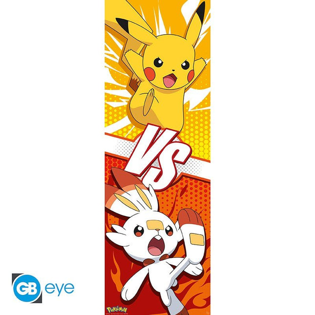 Poster Pokemon - Pikachu & Scorbunny - L’emporio dell’avventuriero
