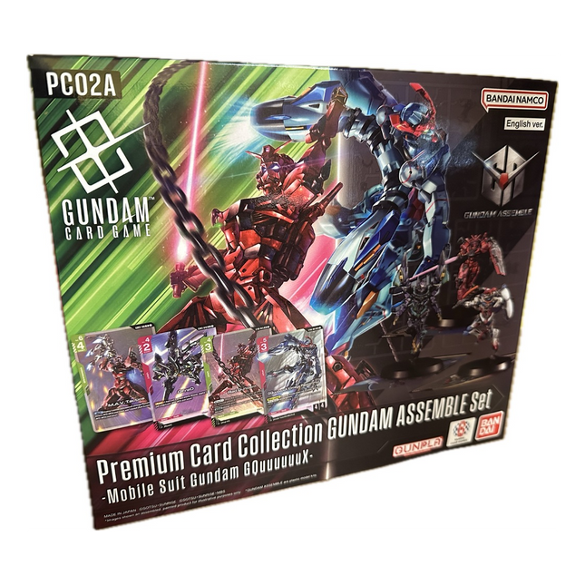 Premium Card Collection Gundam Assemble Set – GQuuuuuuX (PC02A) - L’emporio dell’avventuriero