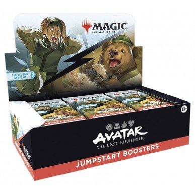 PREORDER Magic the Gathering Avatar The Last Airbender - Jumpstart Box (24 Buste, ENG) - L’emporio dell’avventuriero
