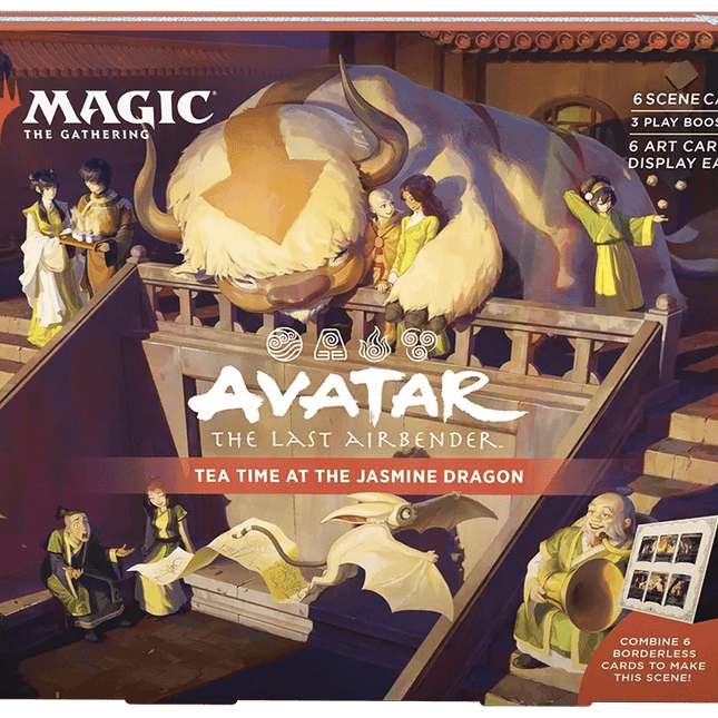 PREORDER Magic the Gathering Avatar The Last Airbender - Scene Box Tea Time at the Jasmine Dragon - L’emporio dell’avventuriero