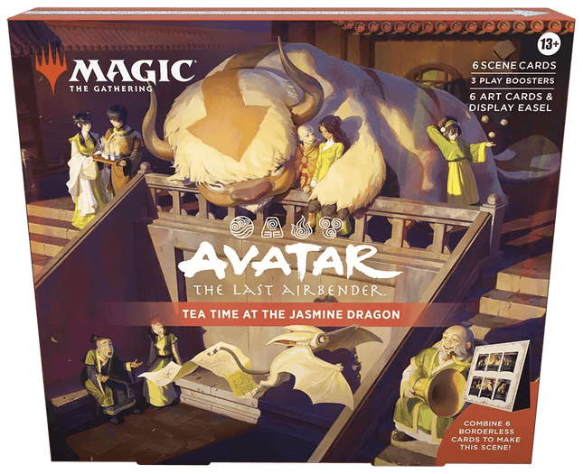 PREORDER Magic the Gathering Avatar The Last Airbender - Scene Box Tea Time at the Jasmine Dragon - L’emporio dell’avventuriero