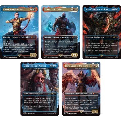 PREORDER Magic The Gathering Secret Lair - God Of War Norse - L’emporio dell’avventuriero