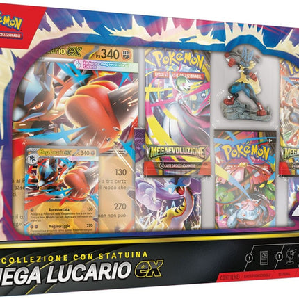 PREORDER Pokémon - Collezione con Statuina Mega Lucario - EX (ITA) - L’emporio dell’avventuriero