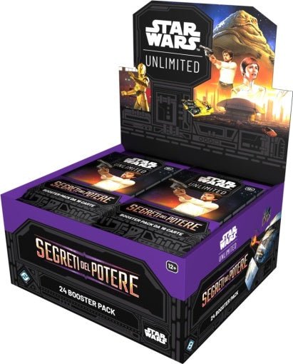 PREORDER Star Wars Unlimited – Segreti del Potere Box (24 Buste ITA) - L’emporio dell’avventuriero