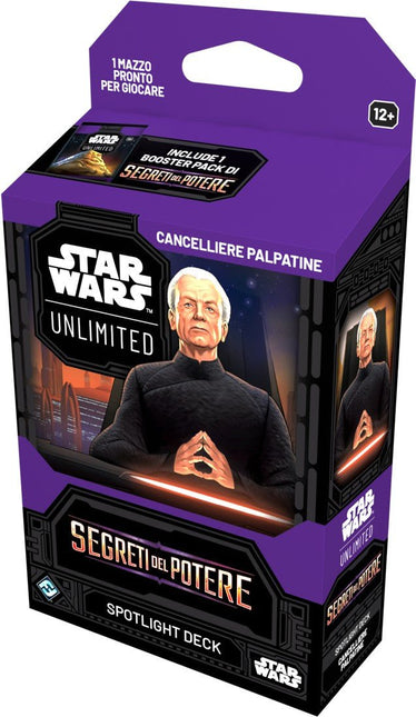 PREORDER SWU - Segreti del Potere - Deck: Palpatine ITA - L’emporio dell’avventuriero