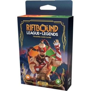 PREORDINE League of Legends Riftbound - Champion Deck Lee Sin (ENG) - L’emporio dell’avventuriero