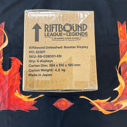 Preordine - LoL Riftbound: Unleashed - Case da 6 Booster Display Eng - L’emporio dell’avventuriero