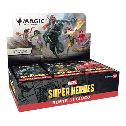Preordine Magic: The Gathering - Marvel Super Heroes – Play Booster Box ITA - L’emporio dell’avventuriero