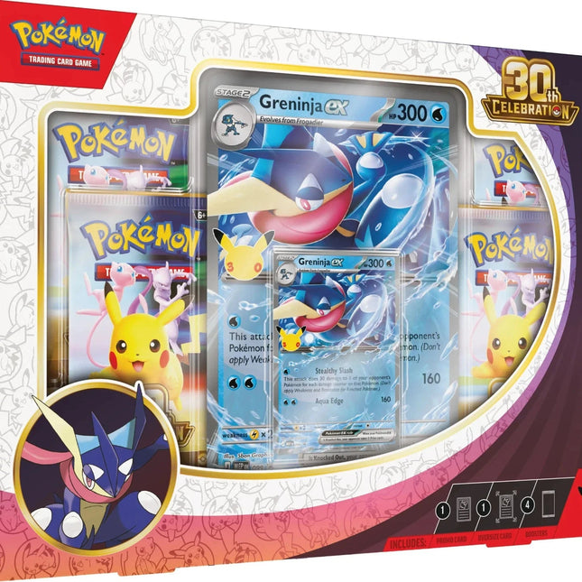 Preordine Pokèmon 30° Anniversario - Collezione Greninja-ex & Sylveon-ex (IT) - L’emporio dell’avventuriero