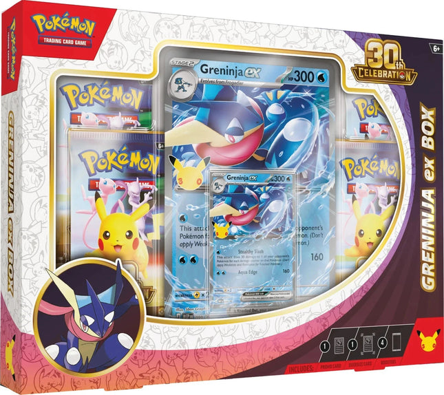 Preordine Pokèmon 30° Anniversario - Collezione Greninja-ex & Sylveon-ex (IT) - L’emporio dell’avventuriero