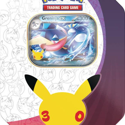 Preordine Pokèmon 30° Anniversario - Tin da Collezione Greninja-ex & Sylveon-ex (IT) - L’emporio dell’avventuriero