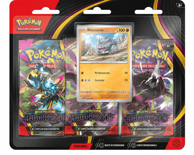 Preordine Pokémon – Buio Pesto 3 Pack Blister (ita) - L’emporio dell’avventuriero
