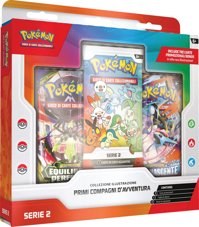 Preordine Pokémon Collezione Illustrazione Primi Compagni d'Avventura Serie 2 (IT) - L’emporio dell’avventuriero